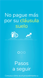 Mobile Screenshot of plataformaclausulasuelo.com